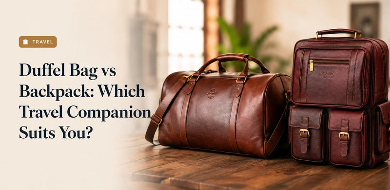Duffel Bag vs Backpack: Which Travel Companion Suits You?